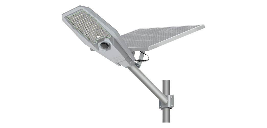 浪潮分体太阳能路灯